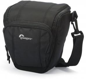 Lowepro Toploader Zoom 45 AW II Borsa per Camera Foto, Colore Nero