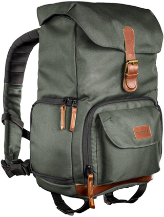 Mantona Luis junior zaino Marrone, Verde Pelle, Metallo, Poliestere, Sintetico Mantona Luis junior zaino Marrone, Verde Pelle, Metallo, Poliestere, Sintetico