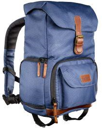 Mantona Luis junior zaino Blu, Marrone Pelle, Metallo, Poliestere, Sintetico Mantona Luis junior zaino Blu, Marrone Pelle, Metallo, Poliestere, Sintetico