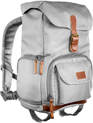 Mantona Luis junior zaino Marrone, Grigio Pelle, Metallo, Poliestere, Sintetico Mantona Luis junior zaino Marrone, Grigio Pelle, Metallo, Poliestere, Sintetico