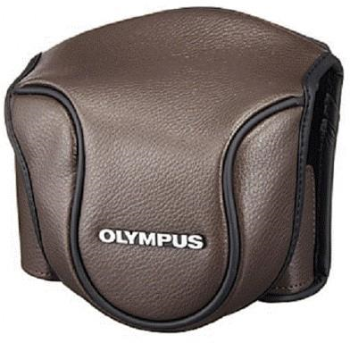 Olympus Custodia in Pelle Marrone CSCH-118 per Stylus 1 V600079NW000 Olympus Custodia in Pelle Marrone CSCH-118 per Stylus 1 V600079NW000
