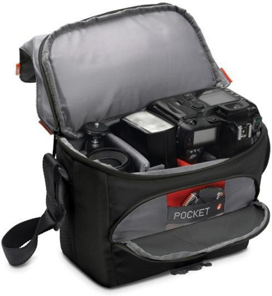 Manfrotto MB SSB-5BB Tracolla Serie Bella per Fotocamera DSLR, Nero Manfrotto MB SSB-5BB Tracolla Serie Bella per Fotocamera DSLR, Nero