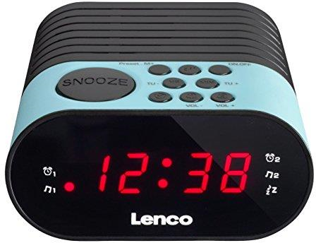 Lenco CR-07 radio Orologio Nero, Blu Lenco CR-07 radio Orologio Nero, Blu