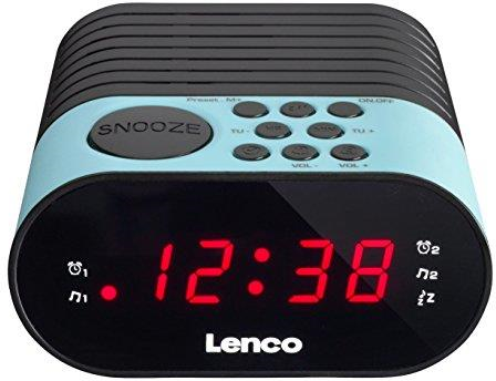 Lenco CR-07 radio Orologio Nero, Blu