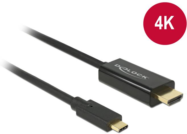 DeLOCK 85259 cavo e adattatore video 2 m USB C HDMI Nero DeLOCK 85259 cavo e adattatore video 2 m USB C HDMI Nero