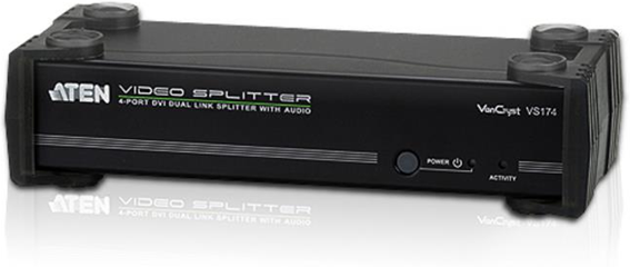 Aten Switch  Splitter audio/video DVI, 4 porte, dual link Aten Switch  Splitter audio/video DVI, 4 porte, dual link