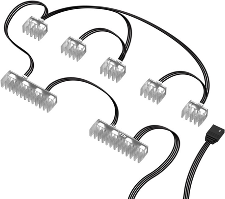 NZXT AH-2PCCA-01 parte del case del computer Universale Kit di illuminazione per case del computer NZXT AH-2PCCA-01 parte del case del computer Universale Kit di illuminazione per case del computer