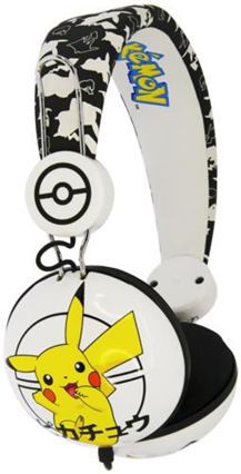 OTL Technologies Pokémon Japanese Cuffie Padiglione auricolare Nero, Bianco, Giallo OTL Technologies Pokémon Japanese Cuffie Padiglione auricolare Nero, Bianco, Giallo