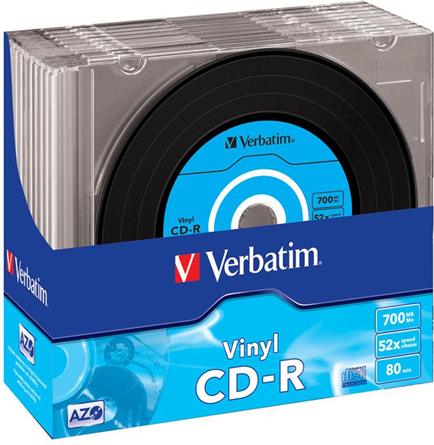 Verbatim CD-R AZO Data Vinyl CD-R 700MB 10pezzo(i)