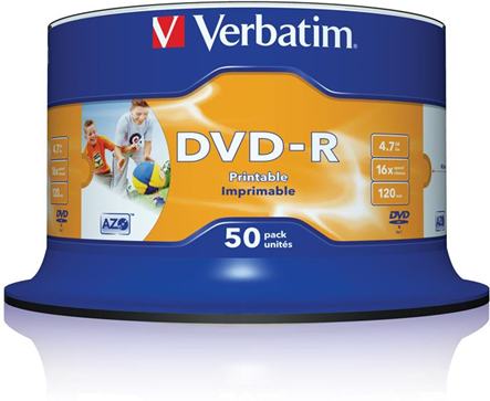 Verbatim DVD-R  4,7Gb 50pcs spin.wideps 16x non-id Verbatim DVD-R  4,7Gb 50pcs spin.wideps 16x non-id