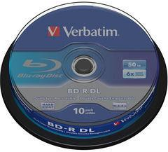 Verbatim 43746 disco vergine Blu-Ray BD-R 50 GB 10 pezzo(i)