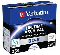 Verbatim Blu-ray-RW  Blu-ray 25Gb (5 Pezzi) Verbatim Blu-ray-RW  Blu-ray 25Gb (5 Pezzi)