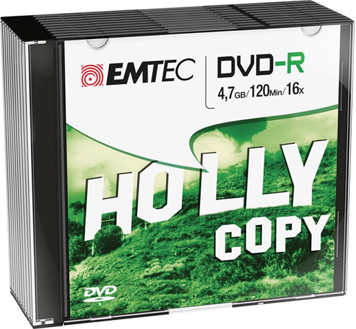 Emtec DVD-R  ECOVR471016SL 4.7Gb DVD-R 10pezzo(i) DVD vergine