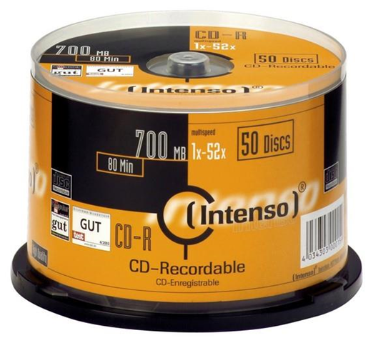 Intenso CD-R 700MB 50 pezzo(i)