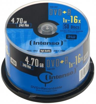 Intenso 4111155 DVD vergine 4,7 GB DVD+R 50 pezzo(i) Intenso 4111155 DVD vergine 4,7 GB DVD+R 50 pezzo(i)