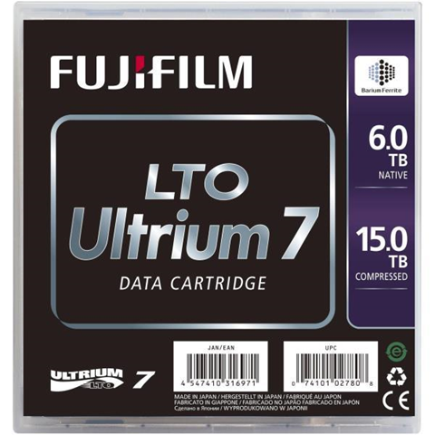 Fujifilm Lto 7 ultrium 6tb nativi 15tb compr