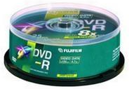 Fujifilm Campana 25 DVD-R 4.7 Gb 16X Stampabili Fujifilm Campana 25 DVD-R 4.7 Gb 16X Stampabili