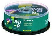 Fujifilm Campana 25 DVD-R 4.7 Gb 16X Stampabili