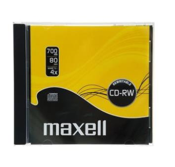 Maxell CD-RW  CD 700MB (10 Pezzi) Maxell CD-RW  CD 700MB (10 Pezzi)