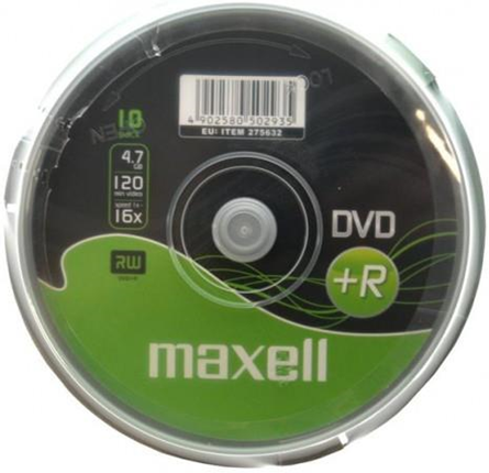 Maxell M160 4.7GB DVD+R 10pezzo(i) DVD vergine Maxell M160 4.7GB DVD+R 10pezzo(i) DVD vergine