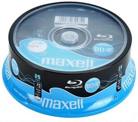 Maxell 25 x BD-R 4x 25 GB 25 pezzo(i)