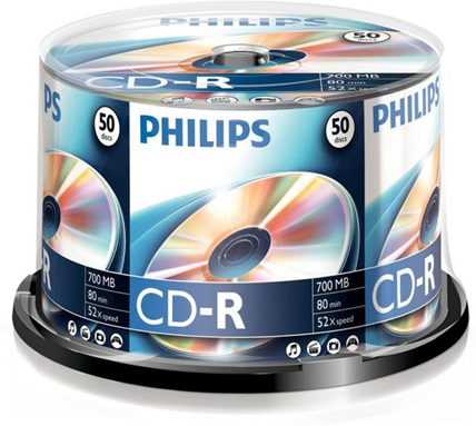 Philips CD-R CR7D5NB50/00 Philips CD-R CR7D5NB50/00