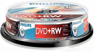 Philips DVD+RW DW4S4B10F/10 Philips DVD+RW DW4S4B10F/10