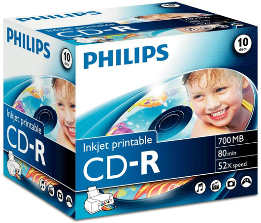 Philips CD-R CR7D5JJ10/00 Philips CD-R CR7D5JJ10/00