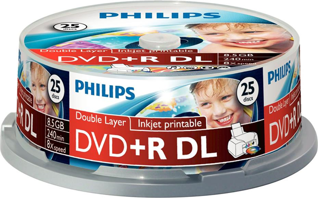 Philips DVD+R DR8I8B25F/00