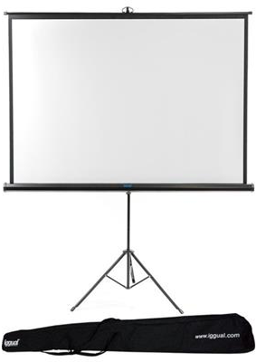 iggual PSITS180 100" 1:1 Nero, Bianco schermo per proiettore iggual PSITS180 100" 1:1 Nero, Bianco schermo per proiettore