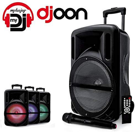 Karma Italiana DJOON 10 Stereo portable speaker 40W Nero Karma Italiana DJOON 10 Stereo portable speaker 40W Nero