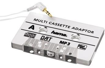 Hama MP3/CD Adapter Kit Car, white