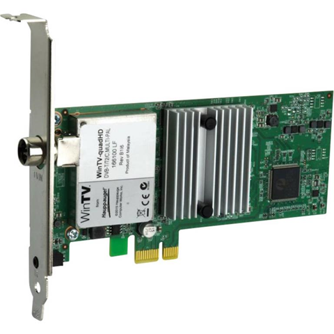 Hauppauge Scheda PCIe x1  WinTV-quadHD con telecomando Numero di sintonizzatori: 4