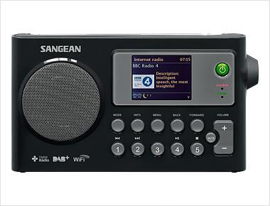 Sangean WFR-27C Internet Digitale Nero radio