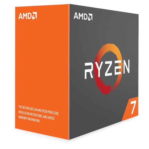 AMD Ryzen 7 1800x 3.6GHz Scatola processore