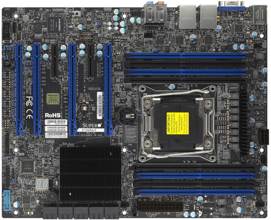 Supermicro X10SRA-F Intel C612 LGA 2011 (Socket R) ATX