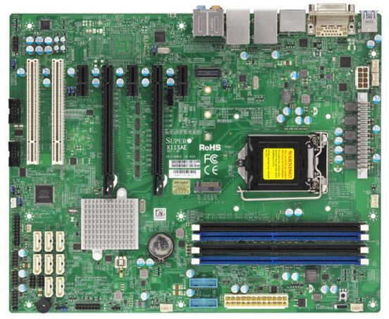 Supermicro X11SAE Intel C236 LGA 1151 (Socket H4) ATX server/workstation motherboard Supermicro X11SAE Intel C236 LGA 1151 (Socket H4) ATX server/workstation motherboard