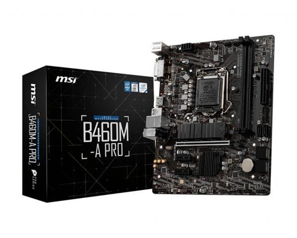 MSI B460M-A PRO scheda madre Intel B460 LGA 1200 micro ATX