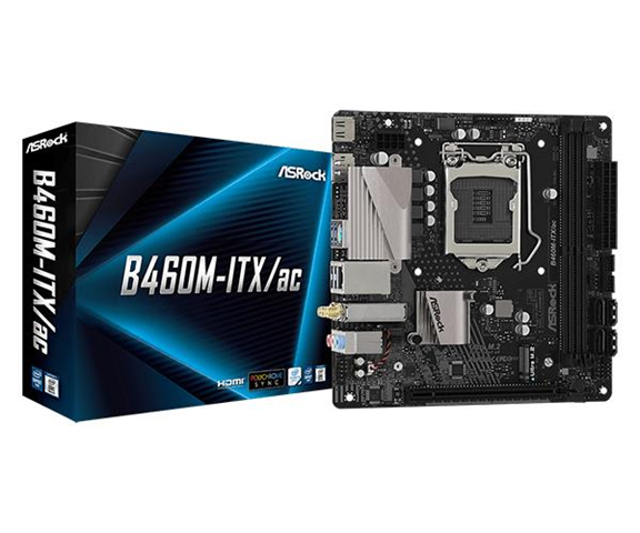 ASRock B460M-ITX/AC scheda madre Intel B460 LGA 1200 mini ITX