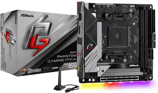 ASRock B550 Phantom Gaming-ITX/a AMD B550 Presa AM4 mini ITX