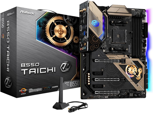 ASRock B550 Taichi Presa AM4 ATX AMD B550 ASRock B550 Taichi Presa AM4 ATX AMD B550