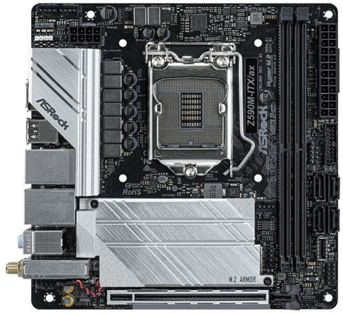 ASRock Z590M-ITX/ax Intel Z590 LGA 1200 mini ITX