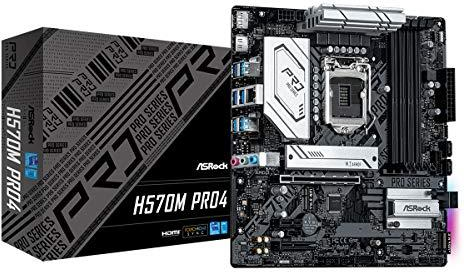 ASRock H570M Pro4 Intel H570 LGA 1200 micro ATX