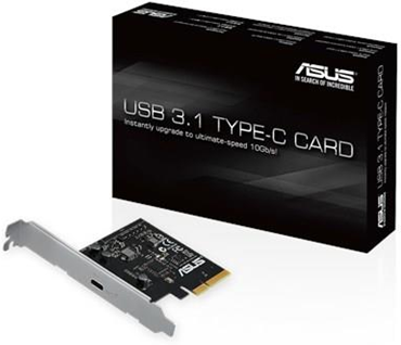 Asus USB 3.1 TYPE-C CARD scheda di interfaccia e adattatore USB 3.2 Gen 1 (3.1 Gen 1) Interno