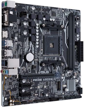 Asus MB PRIME A320M-K AMD A320 Socket AM4 Micro ATX scheda madre