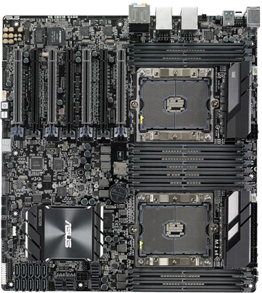 Asus WS C621E SAGE (BMC) Intel C621 LGA 3647 (Socket P) EEB Asus WS C621E SAGE (BMC) Intel C621 LGA 3647 (Socket P) EEB