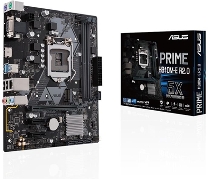 Asus PRIME H310M-E R2.0 Intel H310 LGA 1151 (Presa H4) micro ATX Asus PRIME H310M-E R2.0 Intel H310 LGA 1151 (Presa H4) micro ATX