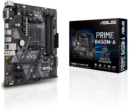 Asus PRIME B450M-A Presa AM4 micro ATX AMD B450