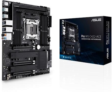 Asus Pro WS C422-ACE Intel C422 LGA 2066 (Socket R4) ATX Asus Pro WS C422-ACE Intel C422 LGA 2066 (Socket R4) ATX