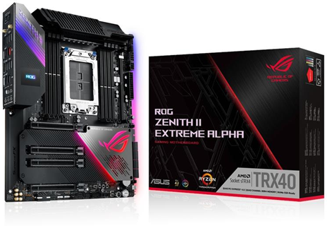Asus ROG Zenith II Extreme Alpha AMD TRX40 Socket sTRX4 ATX esteso Asus ROG Zenith II Extreme Alpha AMD TRX40 Socket sTRX4 ATX esteso